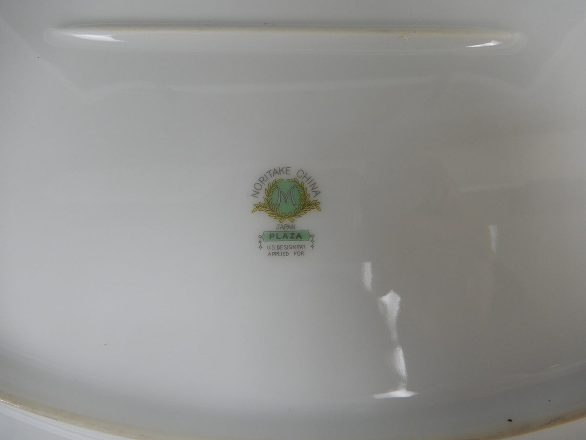 Vintage Noritake Floral Bouquet "Plaza" 16-1/4" Serving Platter
