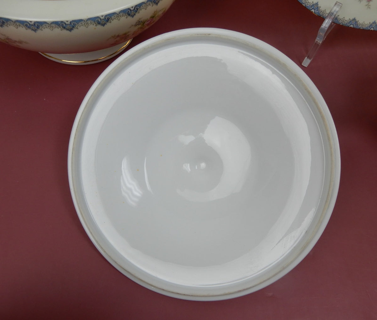 Set of Six Serving Pieces Meito China N.S.P.(Nagoya Seito Porcelain) Japan