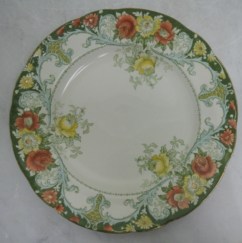 Set of 3 Antique Belmont J.H.W & Sons England Dinner Plates 'B'
