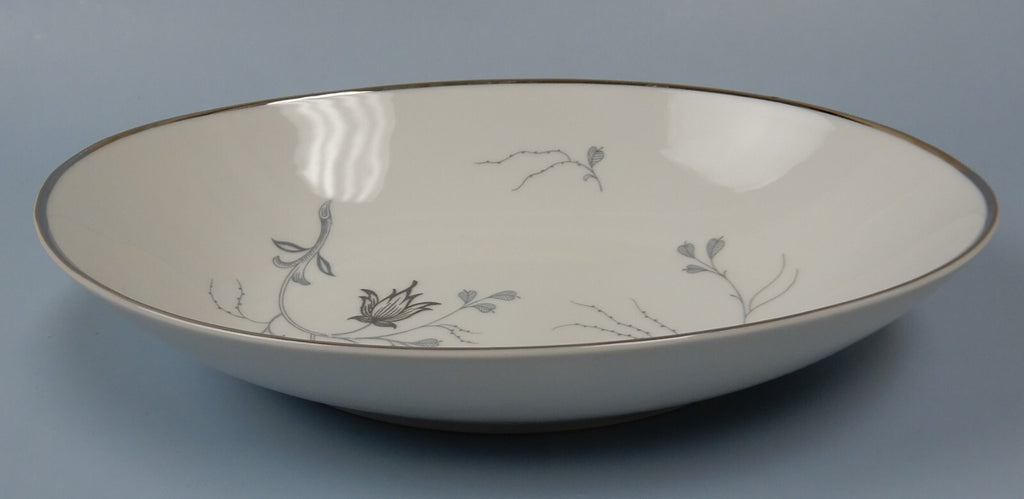Vintage Eschenbach Bavaria Barronet China "Silver Arbor" Serving Bowl