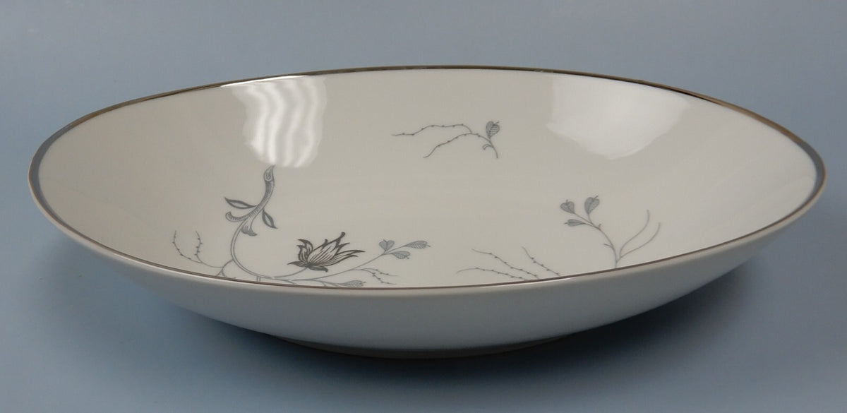 Vintage Eschenbach Bavaria Barronet China "Silver Arbor" Serving Bowl