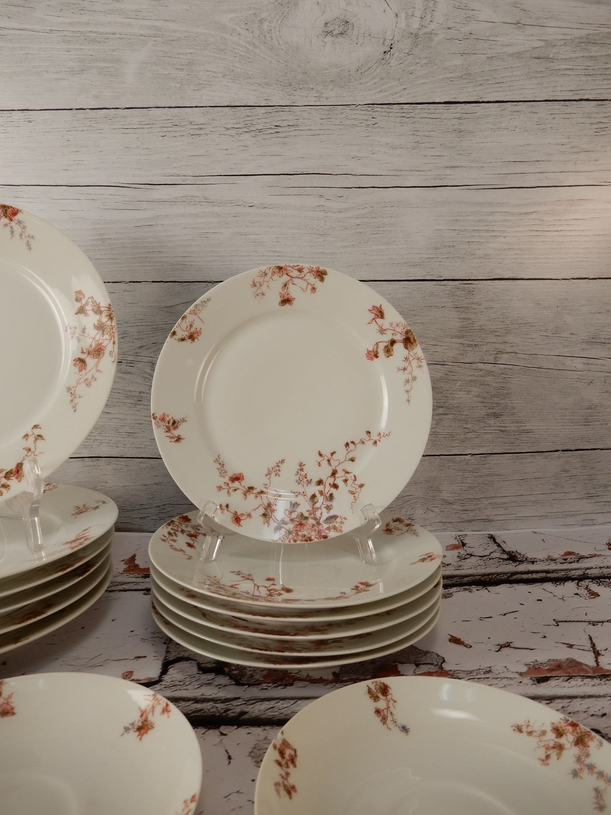 Antique Haviland Limoges J. McD. & S. Co~ 24 Piece Set ~ Service for 6