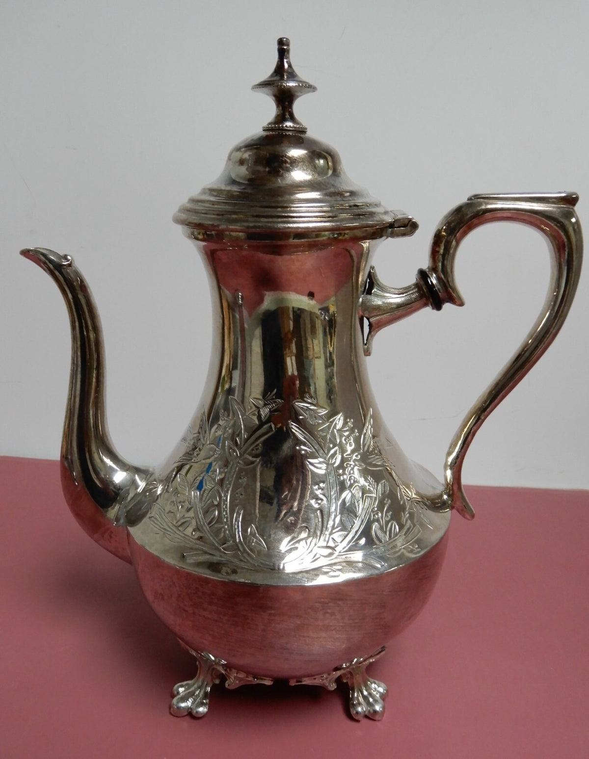 Vintage Atkinson Bros Series 9021 Model #2253 Silver-Plated Pitcher