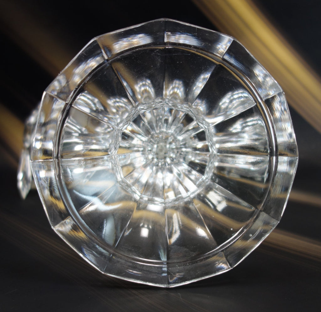Vinrage Shannon Crystal Designs 3 Arm Candelabra W/ 14 Prisms 12-1/2" High
