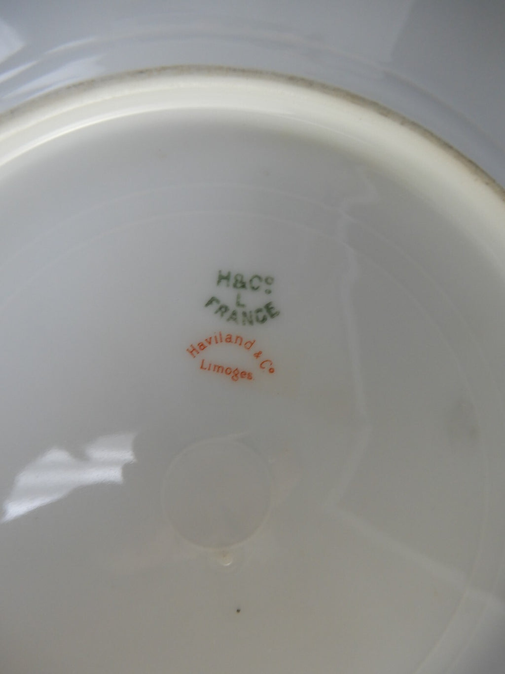 Set of 2 Pc. Haviland Limoges Norma Schleiger #233A Norma Luncheon Plates 8-1/2"