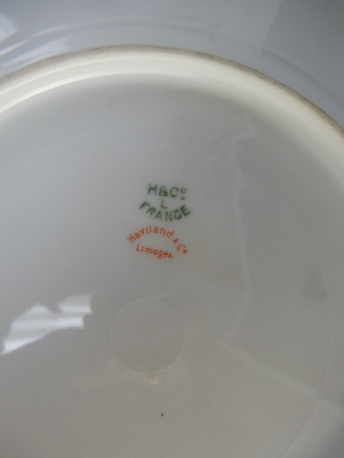 Set of 2 Pc. Haviland Limoges Norma Schleiger #233A Norma Luncheon Plates 8-1/2"