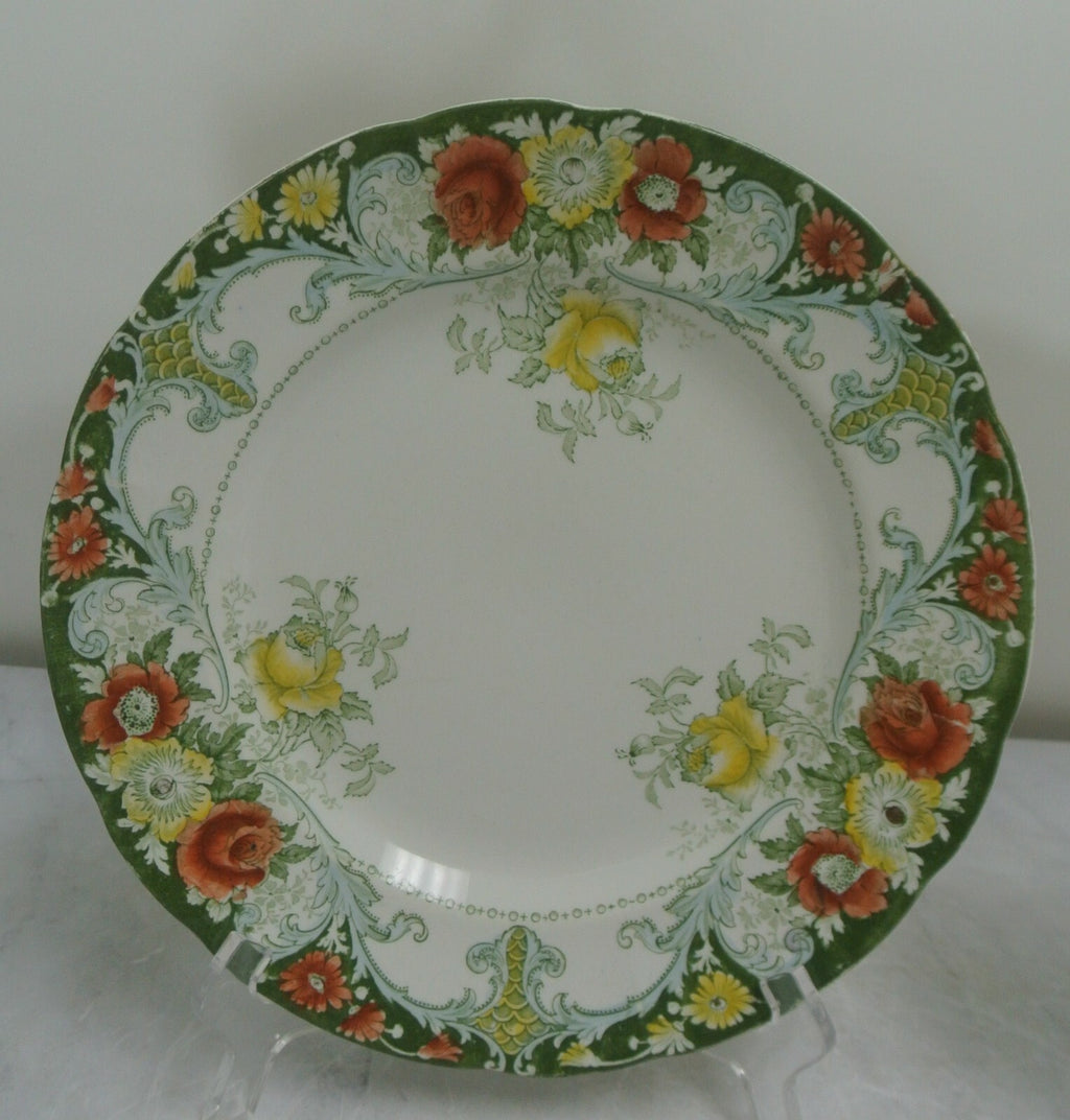 Set of 3 Antique Belmont J.H.W & Sons England Dinner Plates 'B'