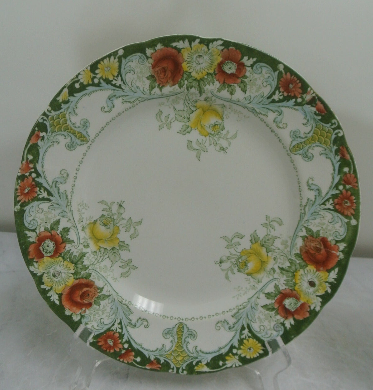 Set of 3 Antique Belmont J.H.W & Sons England Dinner Plates 'B'