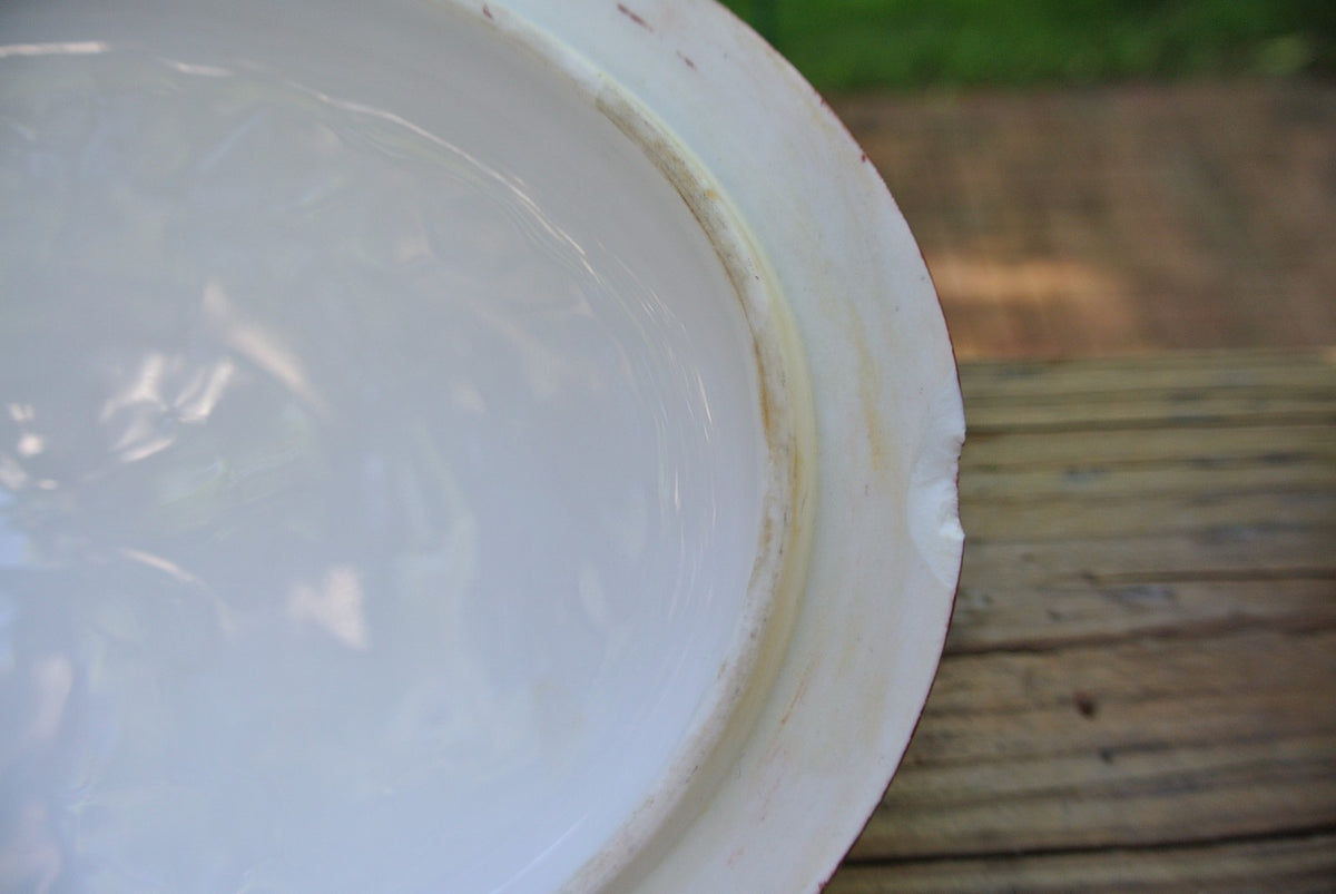 Vintage H&Co. Haviland Co Chintz Vegetable Bowl with Lid
