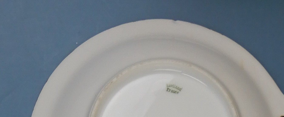 Antique Haviland France Gold Rim Haviland Limoges of France Bon Bon Serving Dish