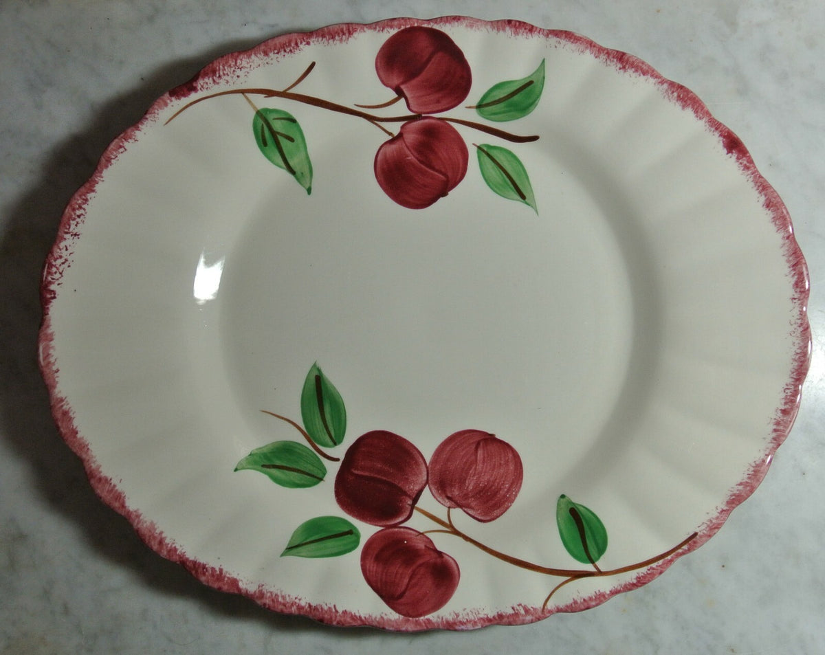 Blue Ridge Southern Potteries Colonial Crab Apple 14-1/4" Platter