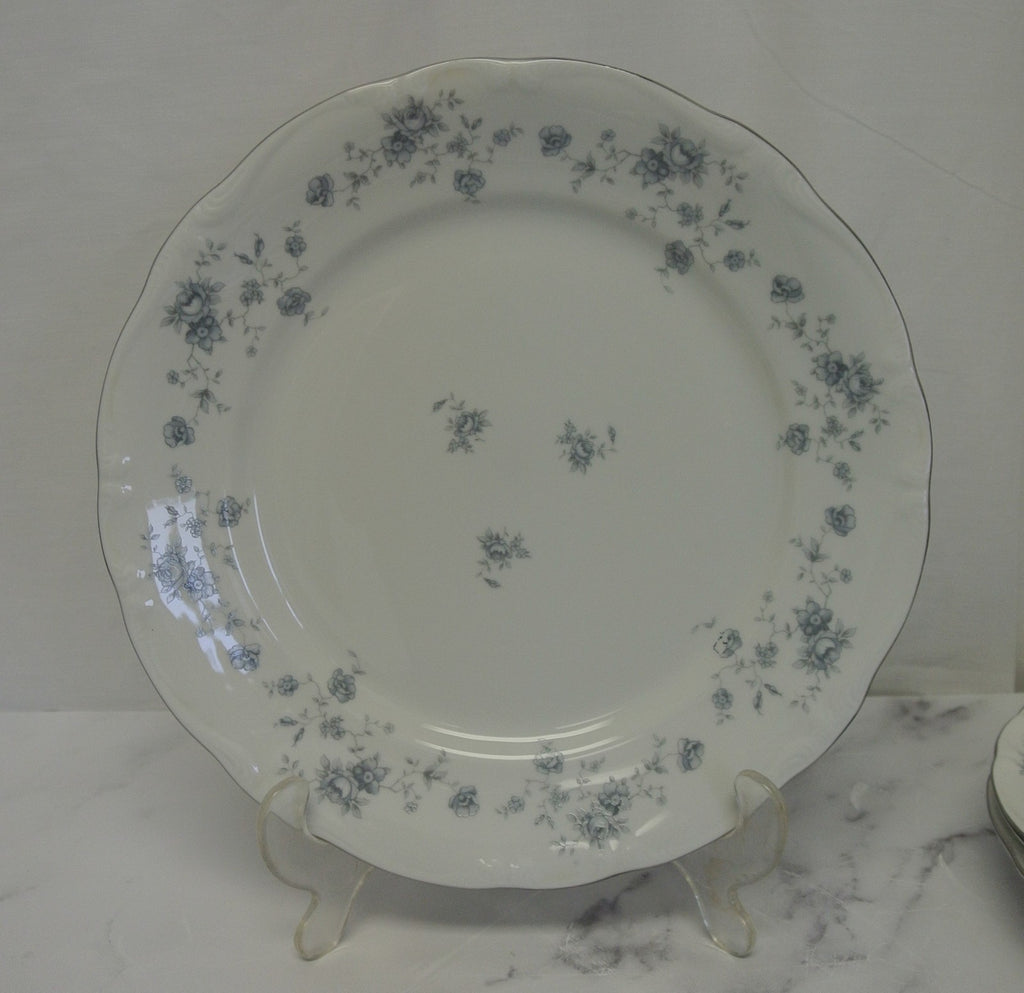 Set of 3 Johann Haviland Blue Garland Bavaria Germany Dinner Plates