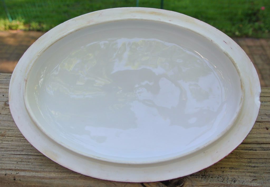 Vintage H&Co. Haviland Co Chintz Vegetable Bowl with Lid