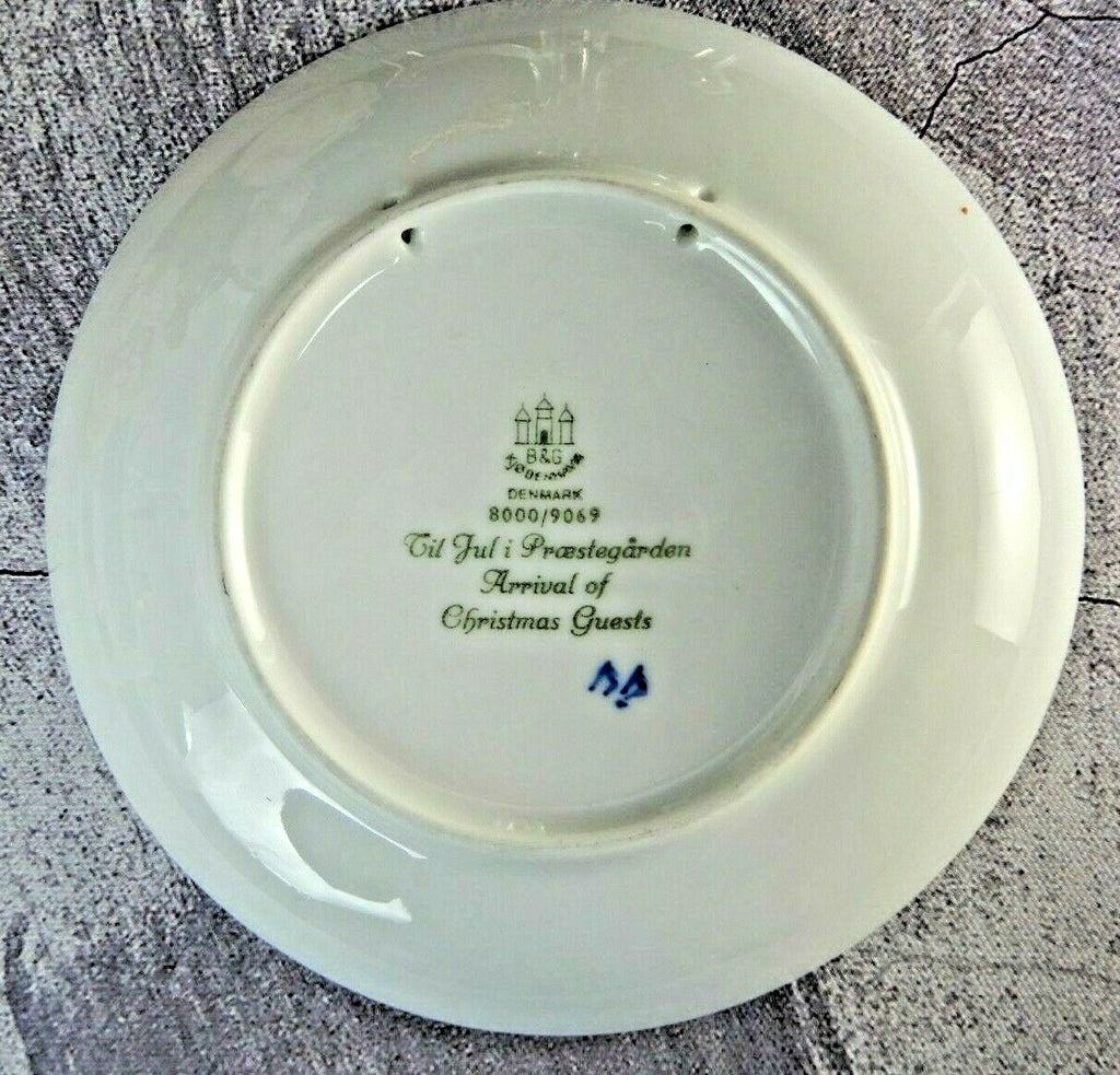 Set Of 5 Bing & Grondahl 1969, 1972-1975 Annual Christmas Decorative Plates