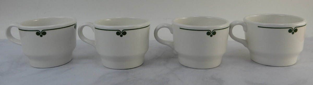 Vintage Shenango China Ware New Castle, Pa Set of 4 Cups,4 Saucers,4 Plates