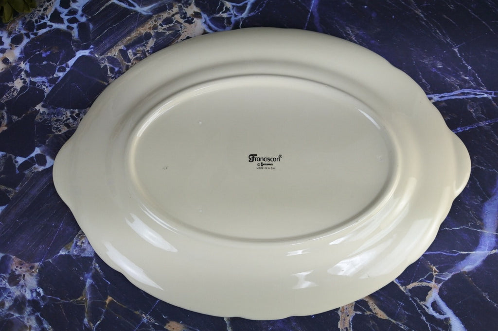 Vintage Franciscan Desert Rose Serving Tray Platter