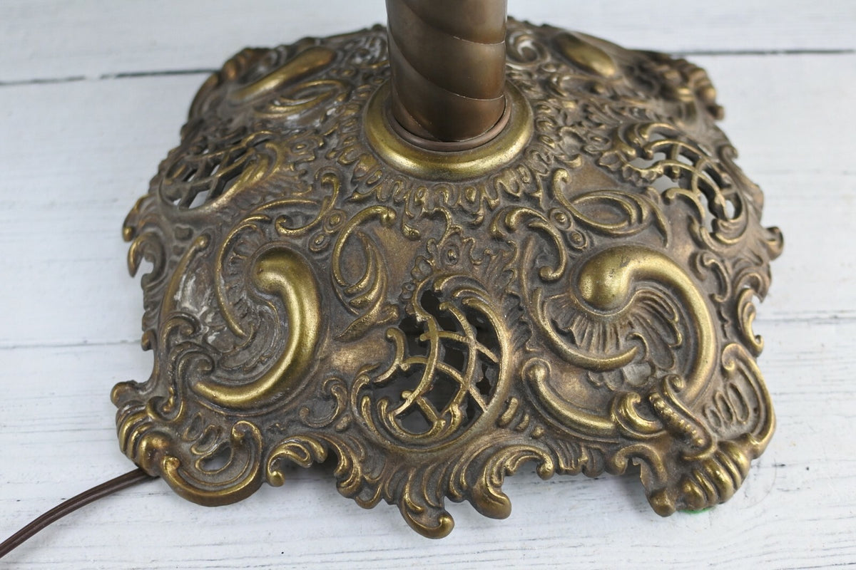 Vintage 3 Way Light  Brass Table lamp S.S. N.Y 125 *No Shade*