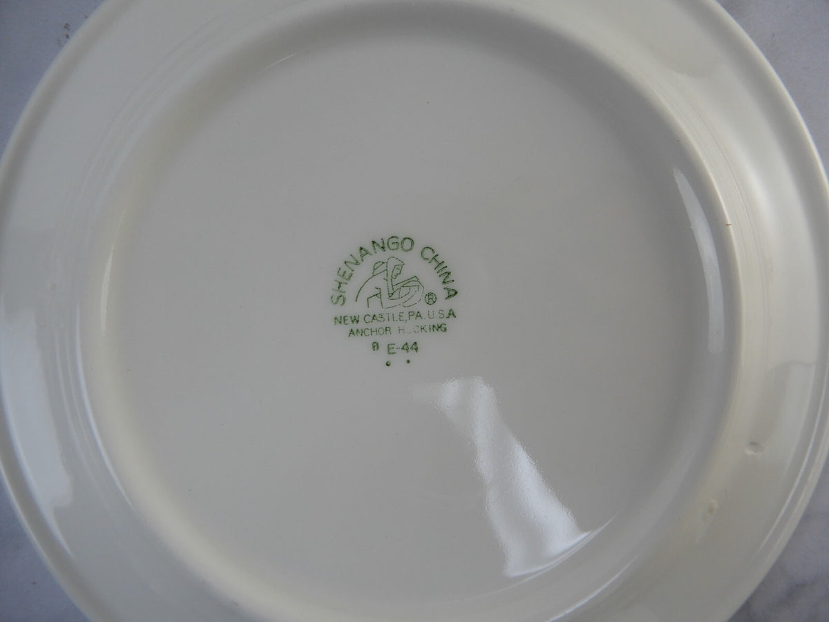 Vintage Shenango China Ware New Castle, Pa Set of 4 Cups,4 Saucers,4 Plates