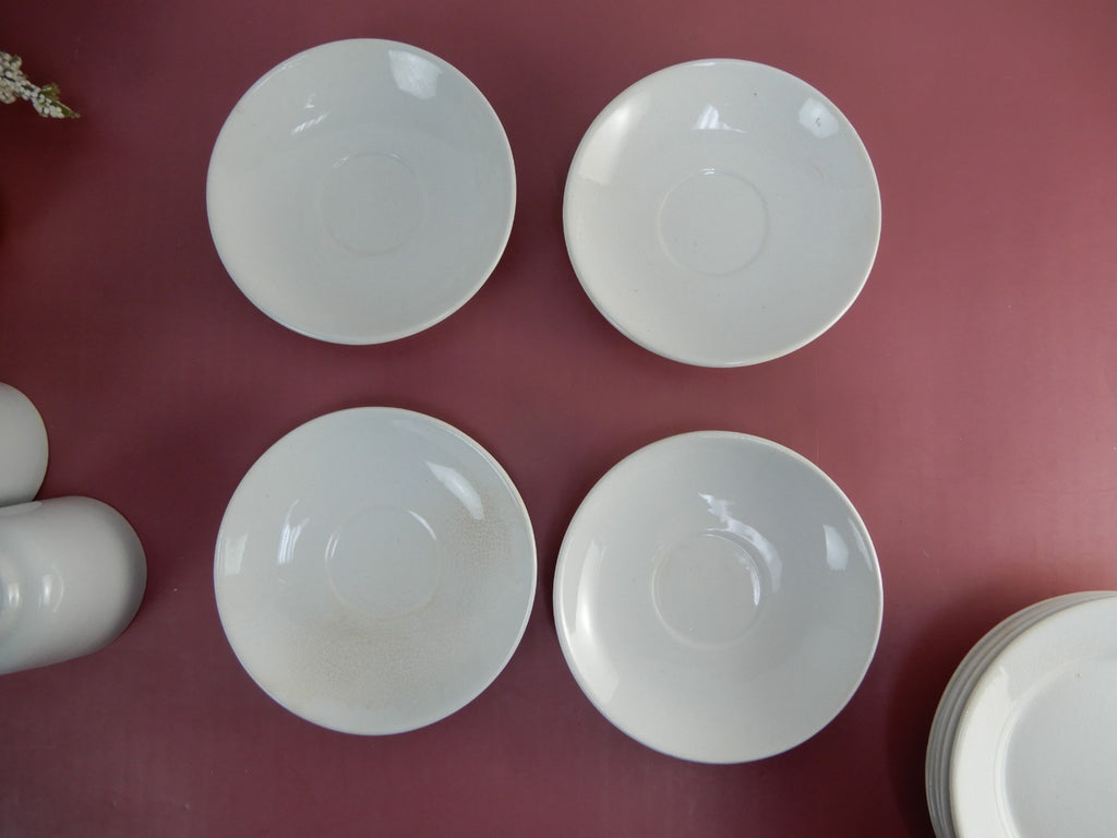 Antique J. & E. Mayer Set of 5 Cups,4 Saucers,5 Dessert Plates