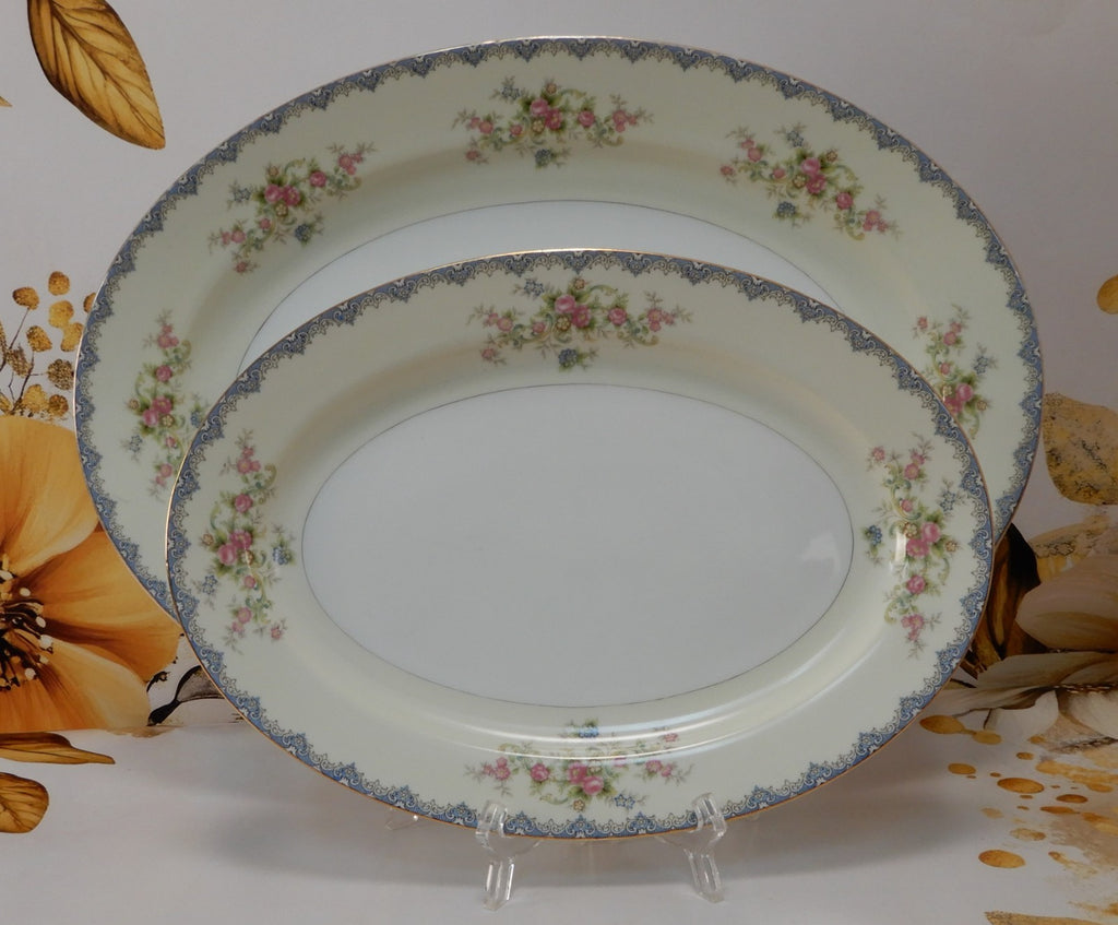Set of Three Serving Pieces Meito China N.S.P.(Nagoya Seito Porcelain) Japan