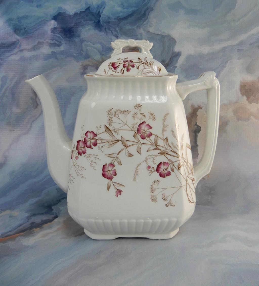 Antique Vintage Wood & Son England "Sylvan" Coffee Pot