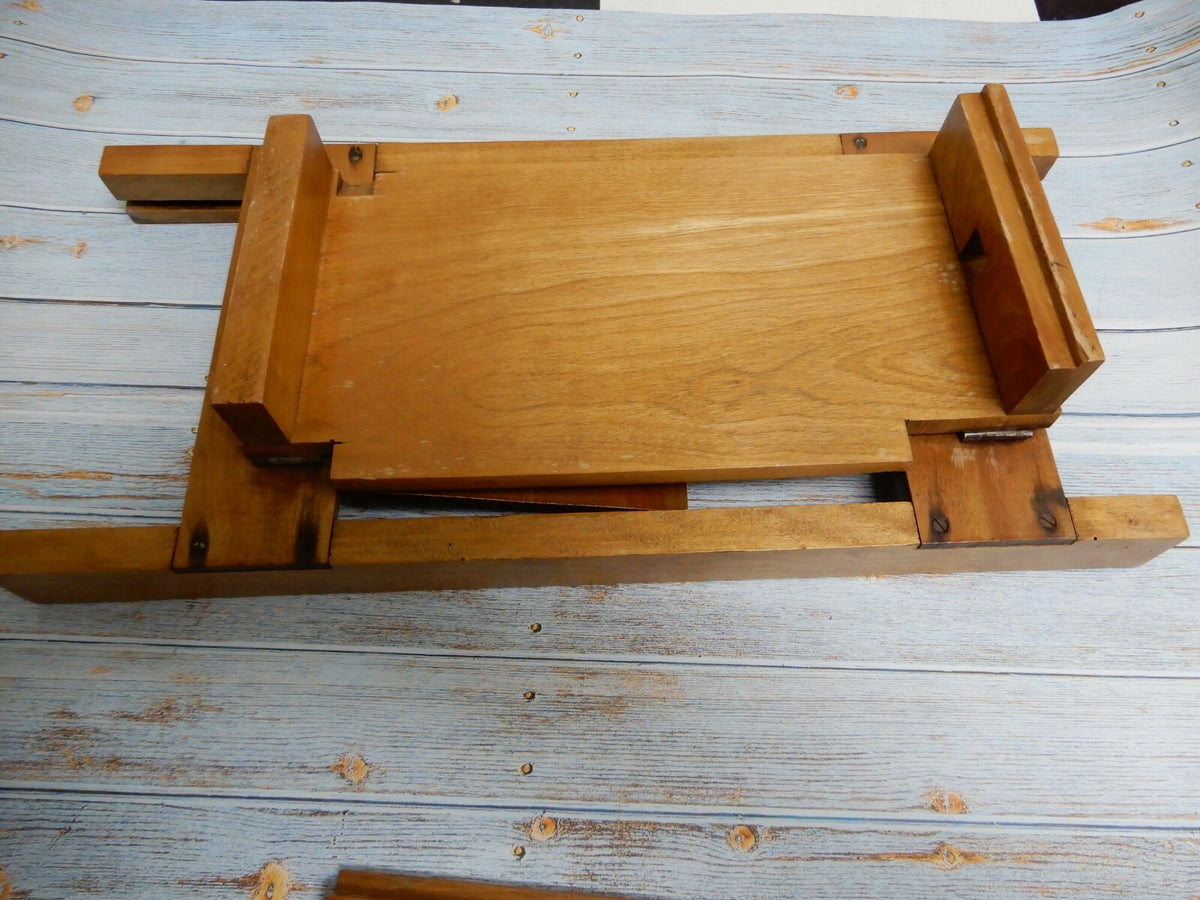 Antique Jacobs Bros. Meat Slicer w/ Stand Home Decor
