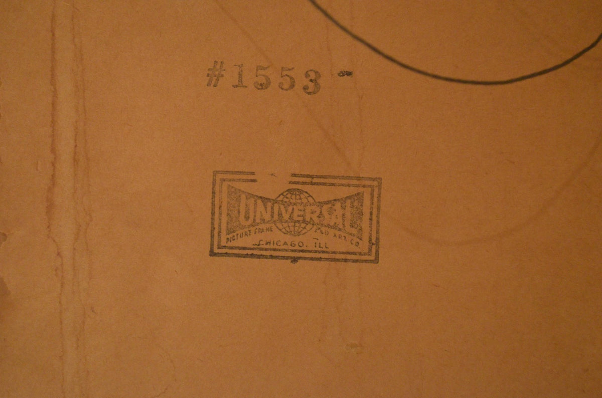 Vintage Print made by Warner and Sallaman 1953