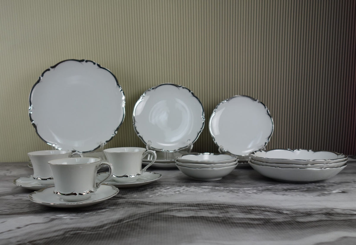 21-Piece 3 Place Setting Harmony House "Starlight" Pattern Made in Japan