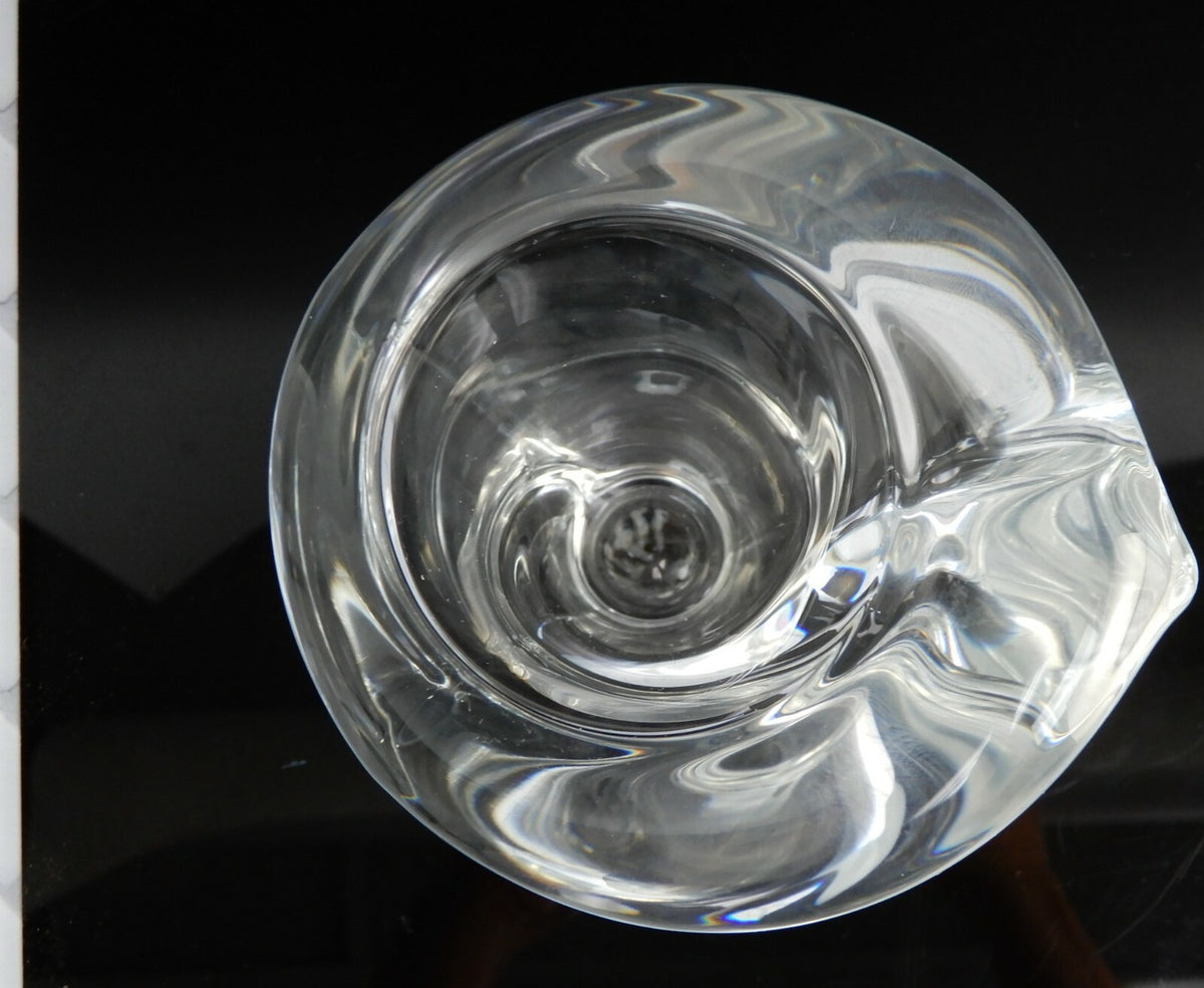Mid-century Modern Vannes France Art Glass Vase