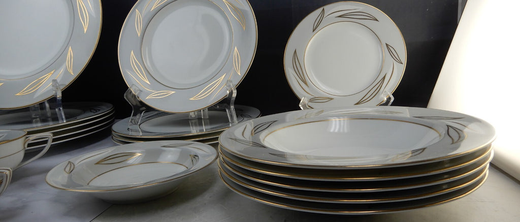 Vintage Noritake Fine China Wesley China 22 Pc. Service NO SAUCERS