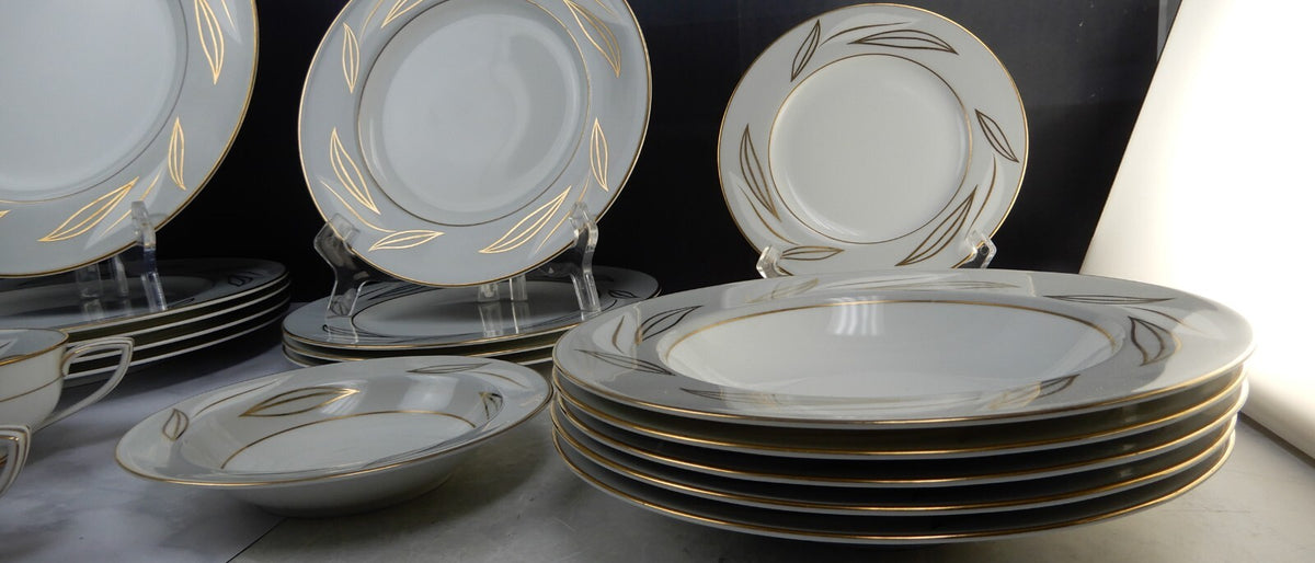 Vintage Noritake Fine China Wesley China 22 Pc. Service NO SAUCERS