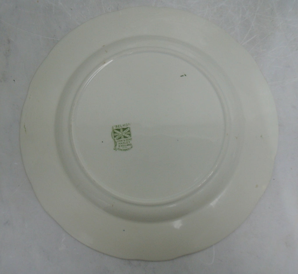 Set of 3 Antique Belmont J.H.W & Sons England Dinner Plates 'B'