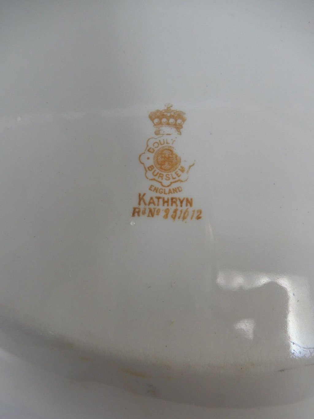 Antique Doulton Burslem 'Kathryn' Pattern 14" Platter Made in England