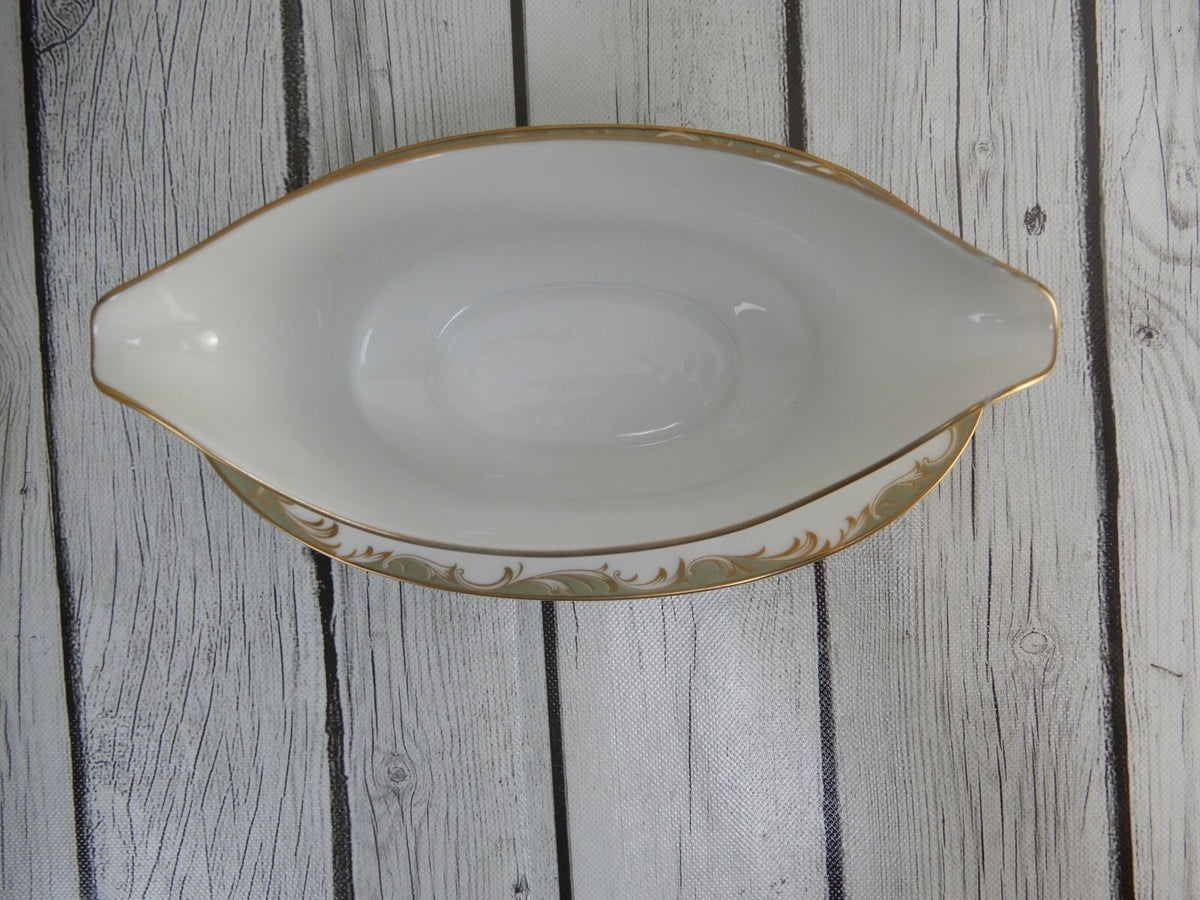 Vintage Sango China "Chateau" Set of Gravy Boat ,Sugar Bowl,Creamer