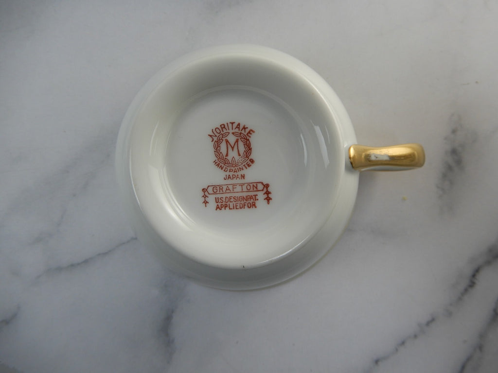 Antique 7-Piece One Place Setting 1918 Noritake Grafton