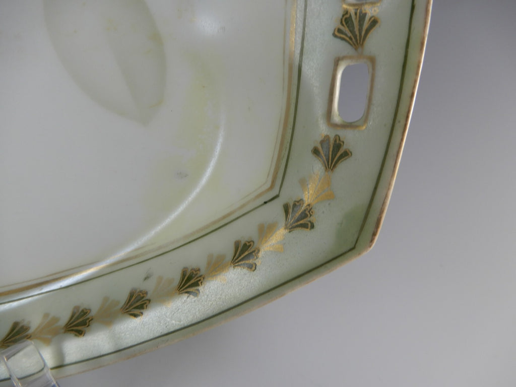 RS Prussia Reinhold Schlegelmilch Tillowitz Porcelain 11" Oval Shallow Tray