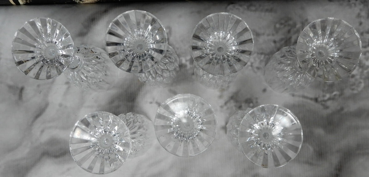 Set 7 Cristal D'Arques - Durand Bretagne Wine Glass - 6 1/2" Hold 6oz