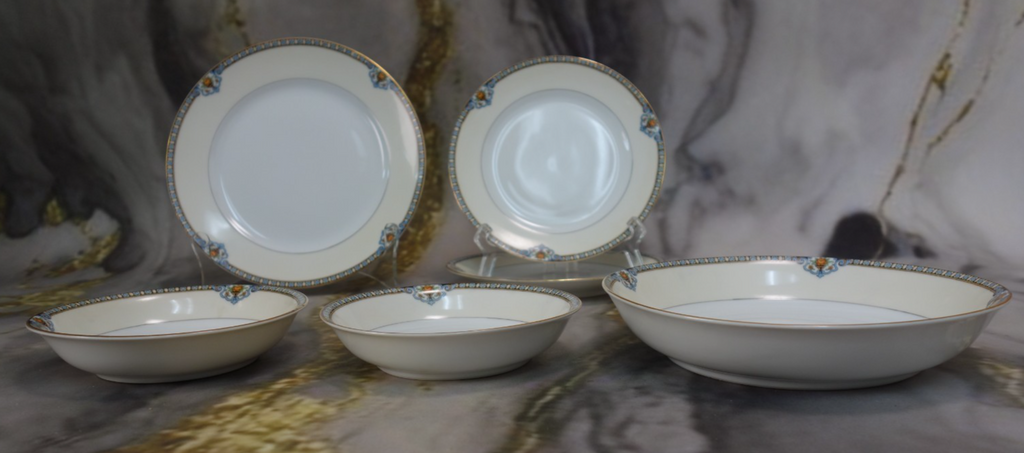 Vintage 6 Pc Noritake Morimura Japan Shirley Pattern Replacement Pieces