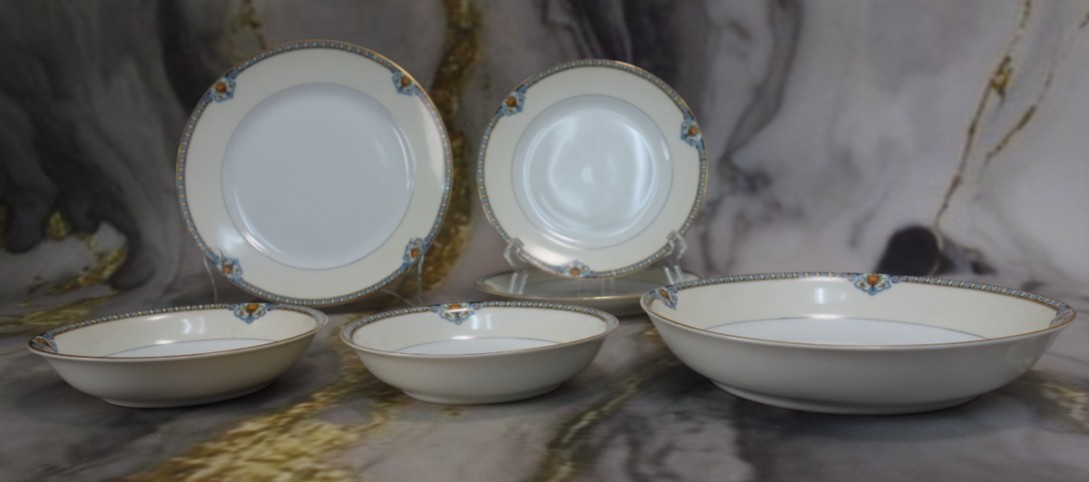 Vintage 6 Pc Noritake Morimura Japan Shirley Pattern Replacement Pieces
