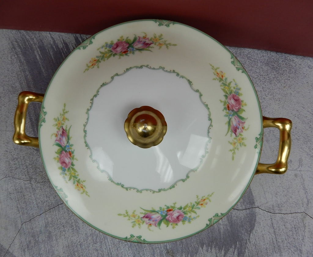 Vintage Hand Painted Morimura Fine China Made in Japan Vegetable Serving Bowl