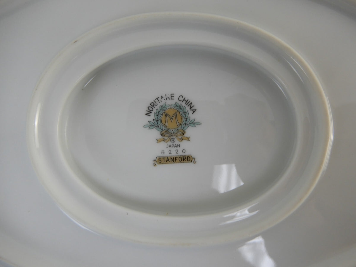 Servaware Set Noritake "Stanford 5220" Gravy Boat, Creamer and Sugar Bowl