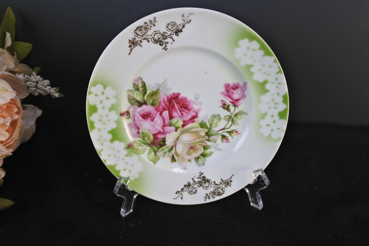 Lot Of 5 Vintage Weiman Porcelain Dessert Plates G. Weigmand Made In Germany