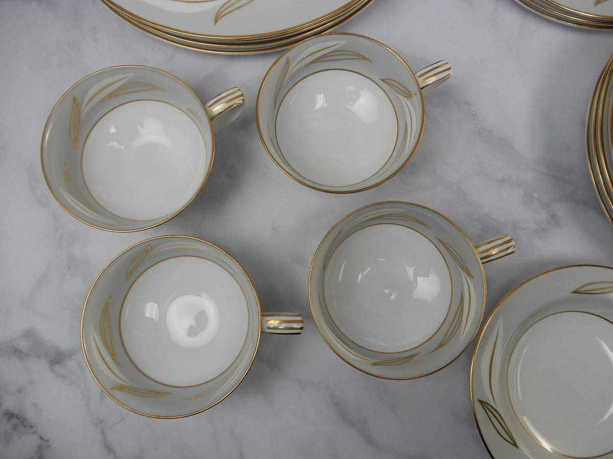 Vintage Noritake Fine China Wesley China 22 Pc. Service NO SAUCERS