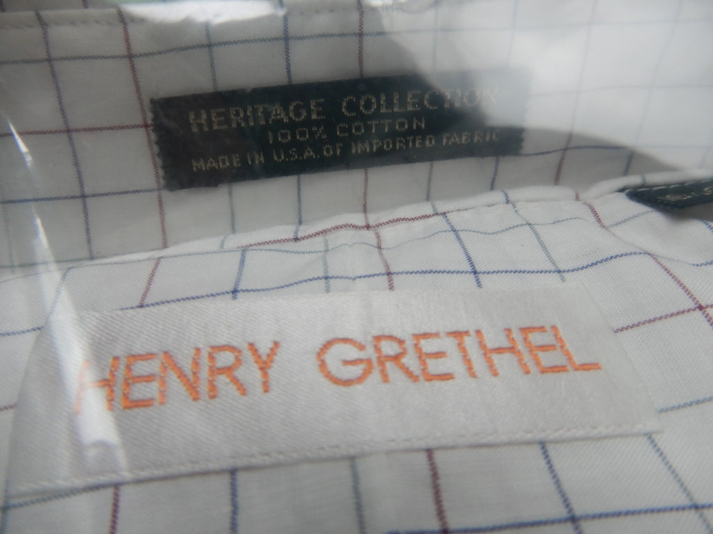 Lot of 4 New in Bag Long Sleeve Shirts Men's 16-1/2 -35 and 34