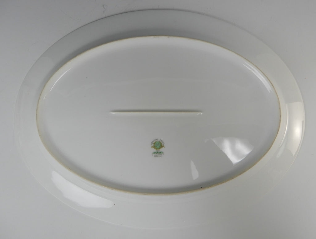 Vintage Noritake Floral Bouquet "Plaza" 16-1/4" Serving Platter