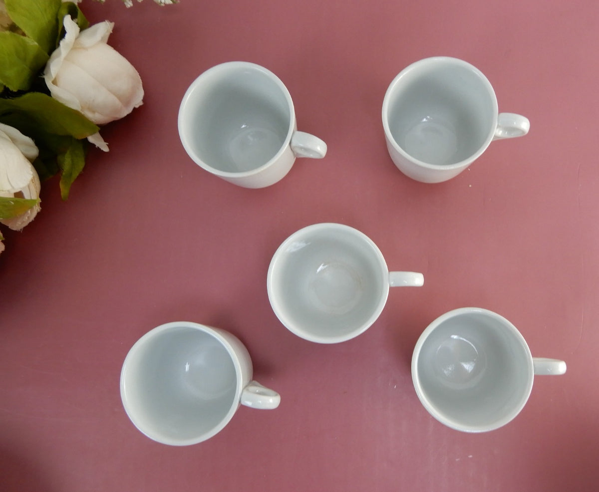 Antique J. & E. Mayer Set of 5 Cups,4 Saucers,5 Dessert Plates