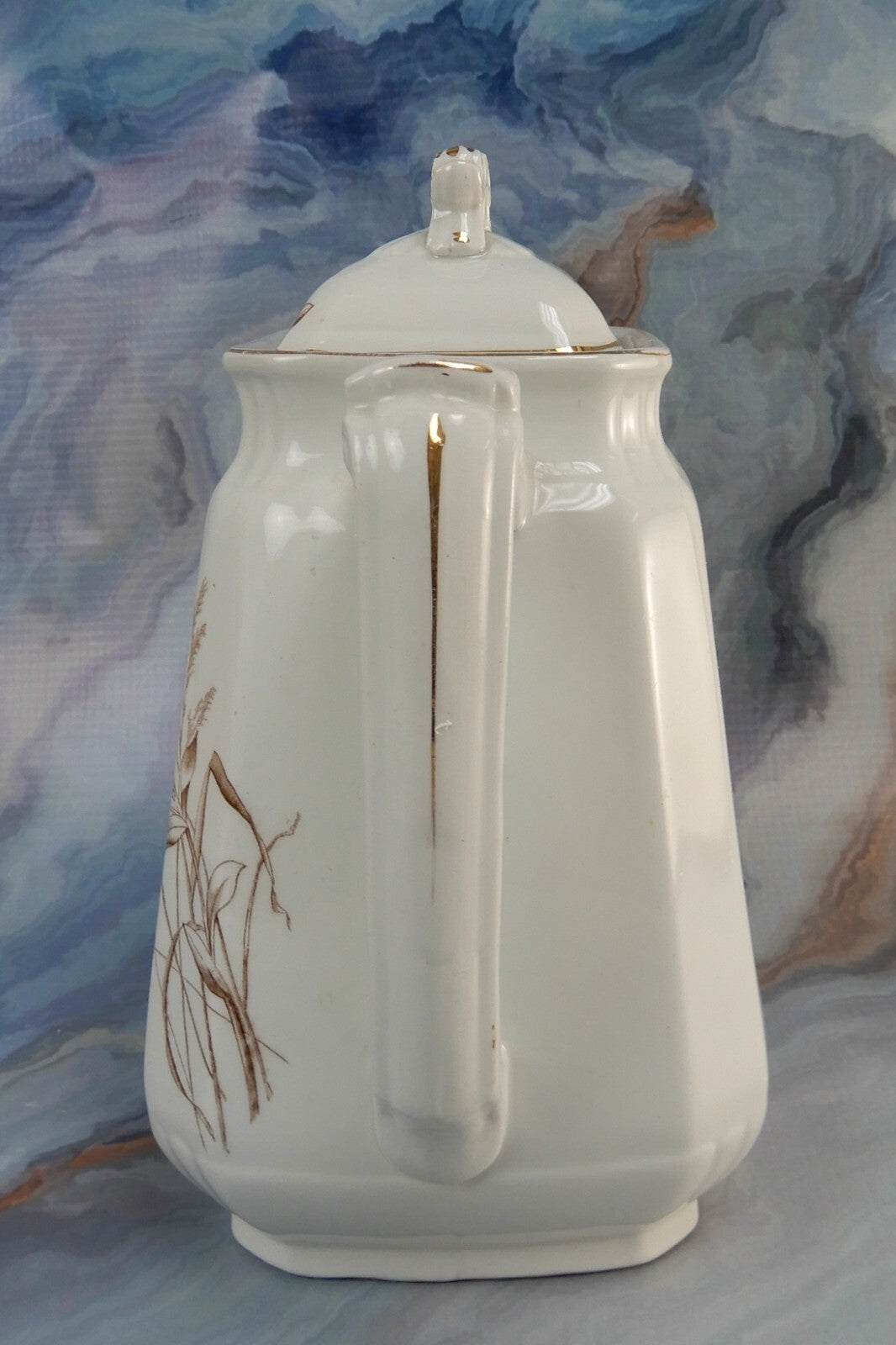 Antique Vintage Wood & Son England "Sylvan" Coffee Pot