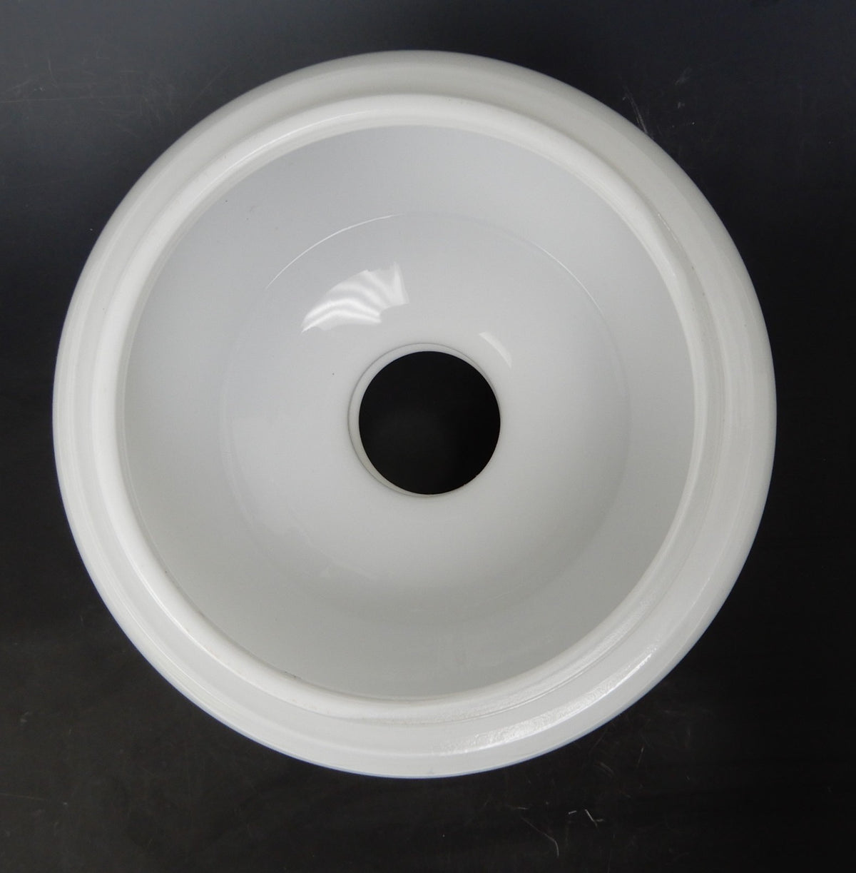 Vintage White Milk Glass Replacement Lamp Shade 7-1/4" Tall