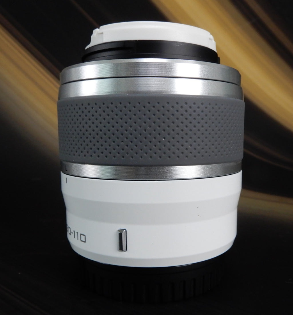 Nikon 1 NIKKOR 30-110mm f/3.8-5.6  ED IF  1m/3.3 ft Auto Lens White