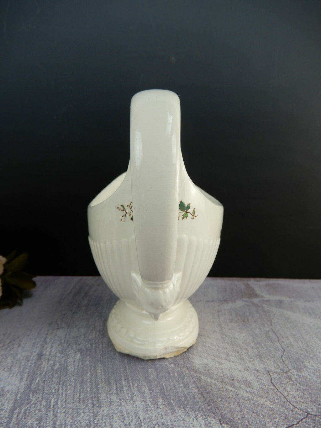 Vintage Wedgewood 'Conway' Gravy Boat And Creamer